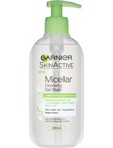 Micellar Cleansing Gel Wash for Combination Skin