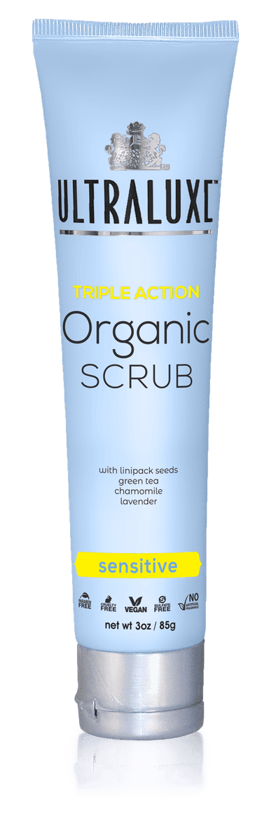Triple Action Organic Scrub – Sensitive