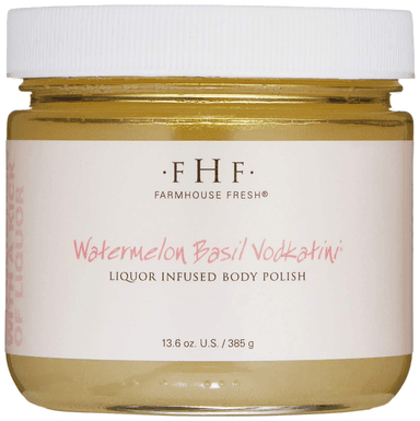 Watermelon Basil Vodkatini Liquor Infused Body Polish