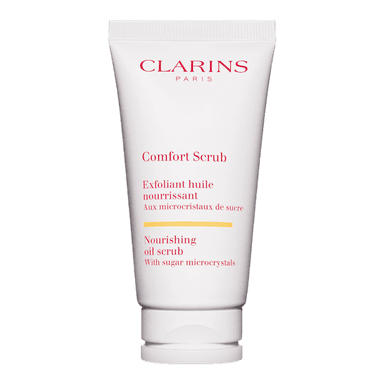 Comfort Scrub Moisturizing + Exfoliating Gel Face Scrub for Dry Skin