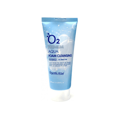 O2 Premium Aqua Foam Cleansing
