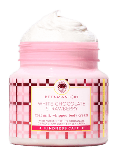 White Chocolate Strawberry Whipped Body Cream