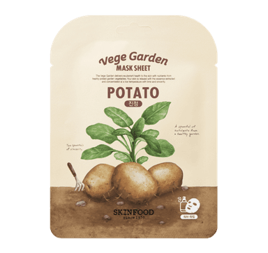 Vege Garden Potato Mask Sheet