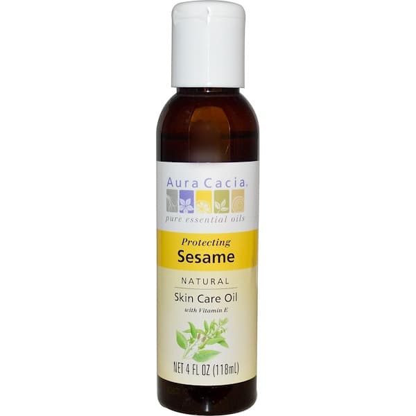 Natural Skin Care Oil, Protecting Sesame