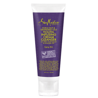 Kukui Nut & Grapeseed Oils Youth-Infusing Cream Cleanser