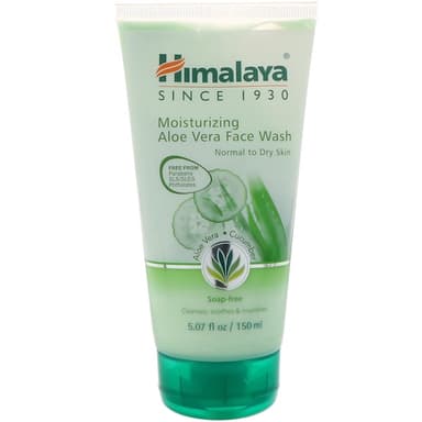 Moisturizing Aloe Vera Face Wash, Normal to Dry Skin