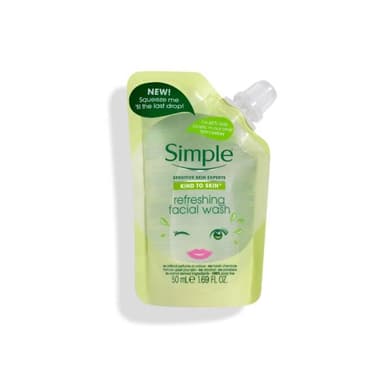 Simple Refreshing Facial Wash Pouch