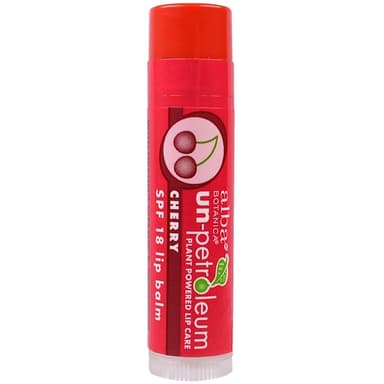 Alba Un-Petroleum, Lip Balm, SPF 18, Cherry