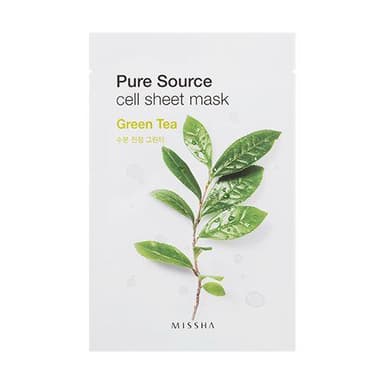Missha Pure Source Cell Sheet Mask (Green Tea)