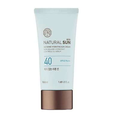 NATURAL SUN ECO NO SHINE HYDRATING SUN CREAM SPF40 PA+++
