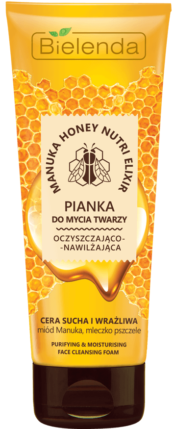 Manuka Honey Nutri Elixir Cleansing And Moisturizing Face Foam
