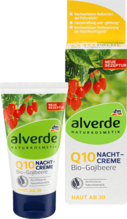 Nachtcreme Bio-Gojibeere Q10