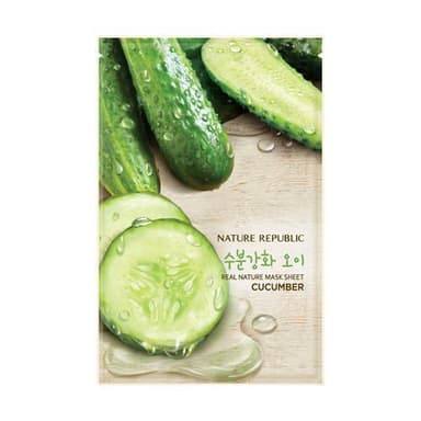 Real Nature Cucumber Mask Sheet