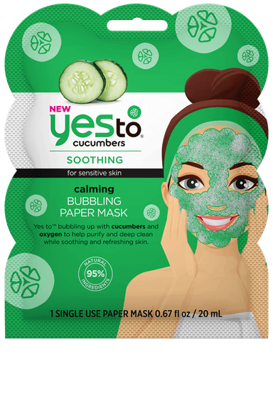 Calming Bubbling Paper Mask