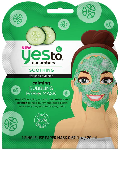 Calming Bubbling Paper Mask