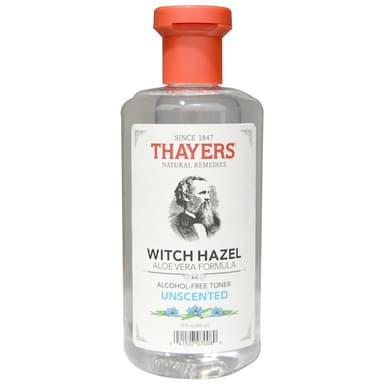 Witch Hazel, Aloe Vera Formula, Alcohol Free Toner, Unscented