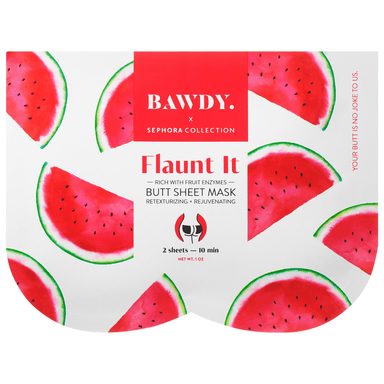 Bawdy X Sephora Collection Butt Sheet Mask Retexturizing + Rejuvenating