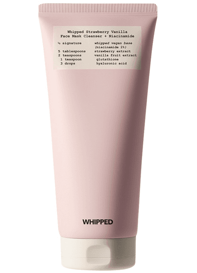 Strawberry Vanilla Face Mask Cleanser + Niacinamide