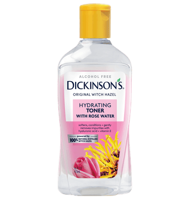 Witch Hazel Hydrating Toner With Rosewater