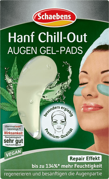 Hanf Chill-Out Augen Gel-Pads 