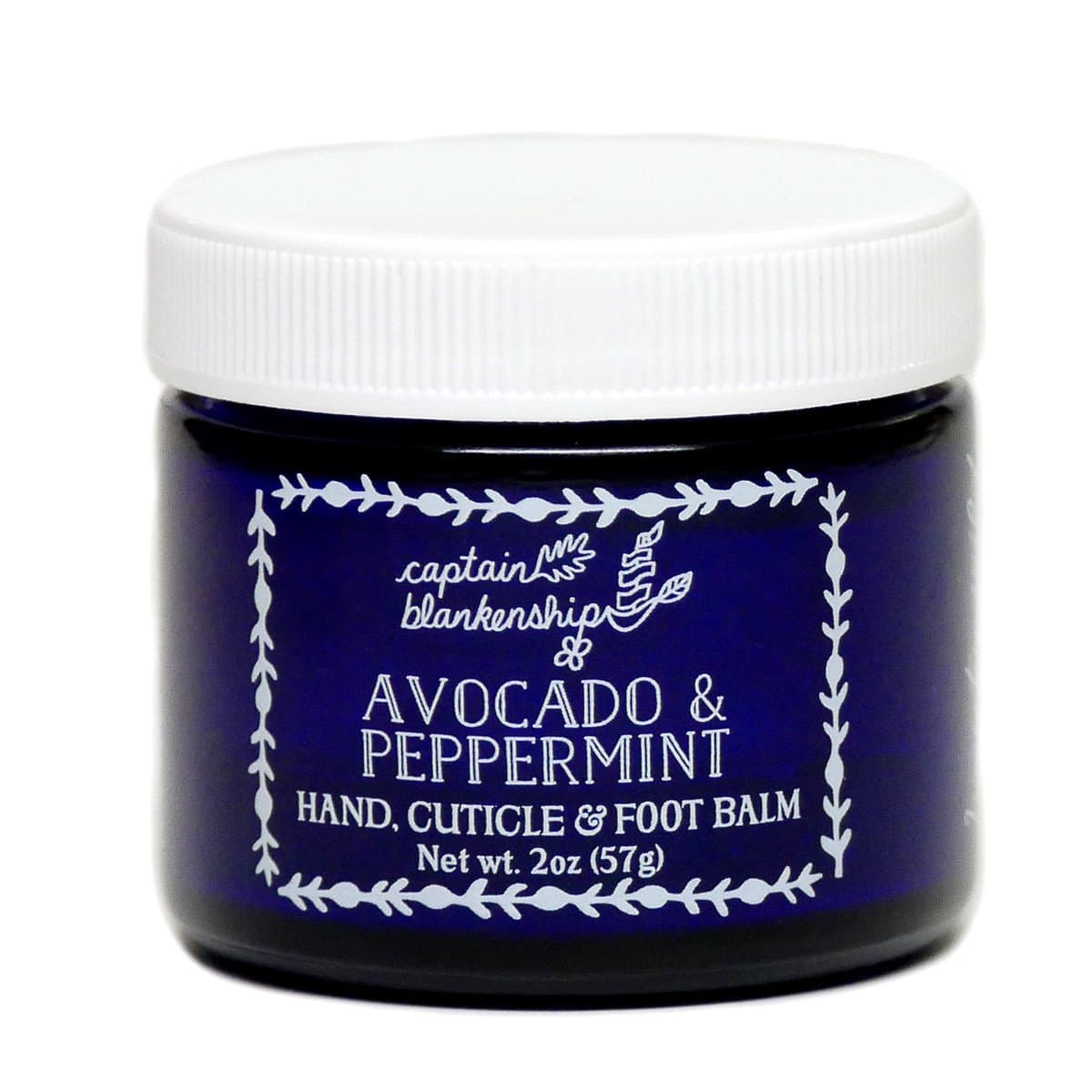 Avocado & Peppermint Hand, Cuticle And Foot Balm