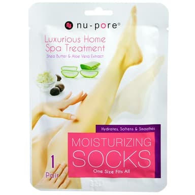 Moisturizing Socks, Shea Butter & Aloe Vera Extract