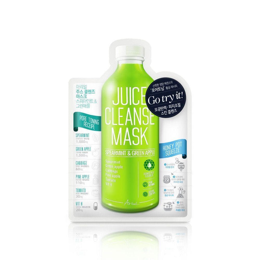 Spearmint & Green Apple Juice Cleanse Mask