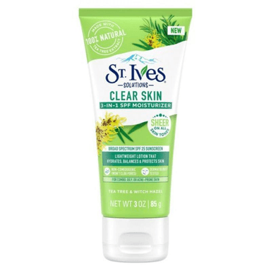 Clear Skin 3-in-1 SPF 25 Face Moisturizer Multi-tasker