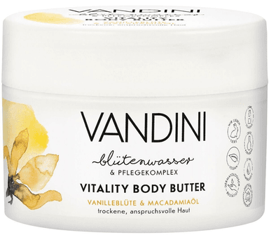 Body Butter Vitality Vanilla Blossom & Macadamia Oil