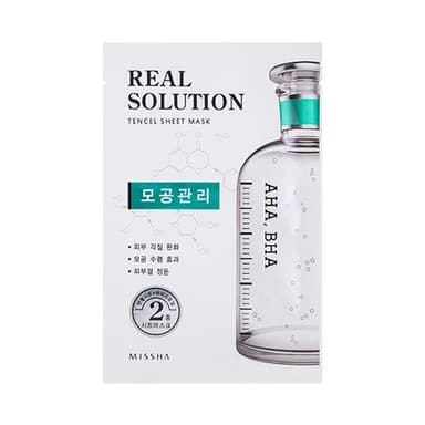 Real Solution Tencel Sheet Mask [Pore Control]
