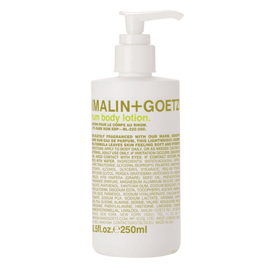 rum body lotion