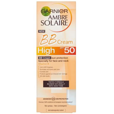 Ambre Solaire Bb Sun Cream Face And Neck SPF 50