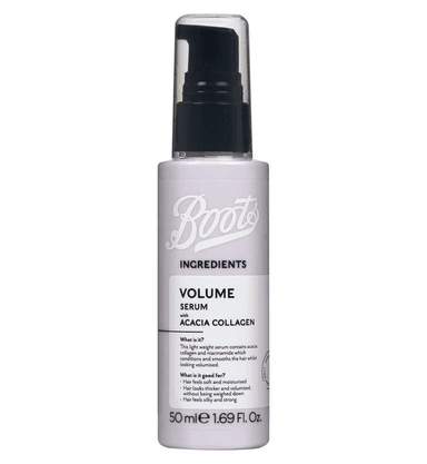 Ingredients Volume Serum With Acacia Collagen