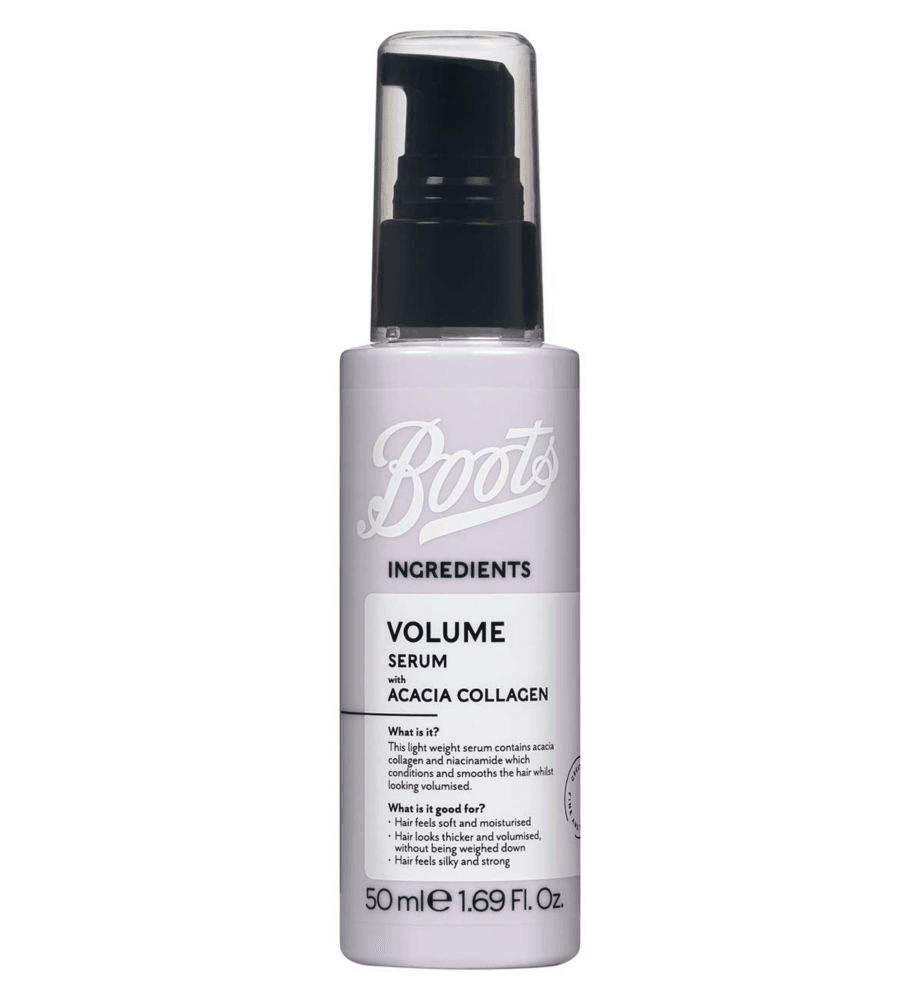 Ingredients Volume Serum With Acacia Collagen