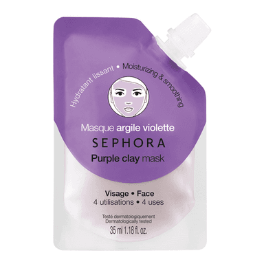 Clay Mask Purple - Moisturizes And Soothes