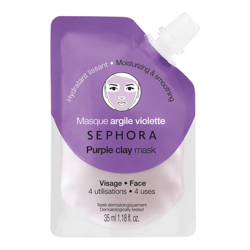 Clay Mask Purple - Moisturizes And Soothes