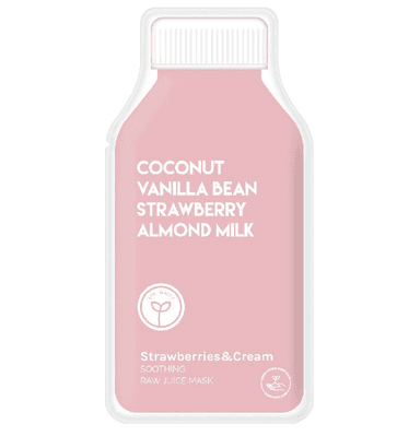 Strawberries & Cream Soothing Raw Juice Mask