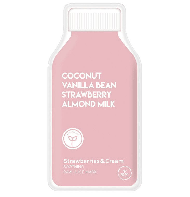 Strawberries & Cream Soothing Raw Juice Mask