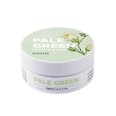 Pale Green Pastel Eye Mask
