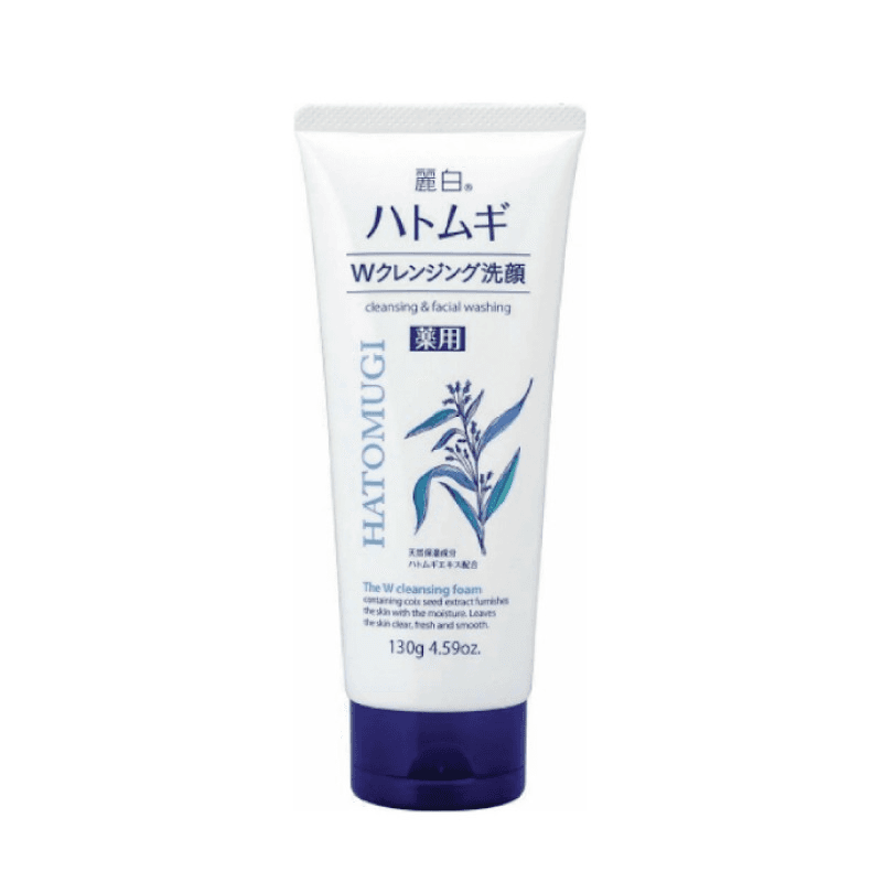 Reihaku Hatomugi Massage Face Washing Gel
