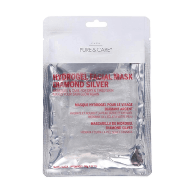 Hydrogel Face Mask Diamond Silver