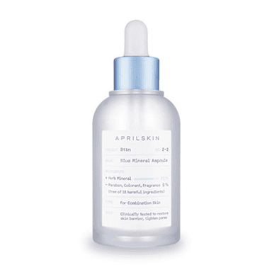 Blue Mineral Line Ampoule