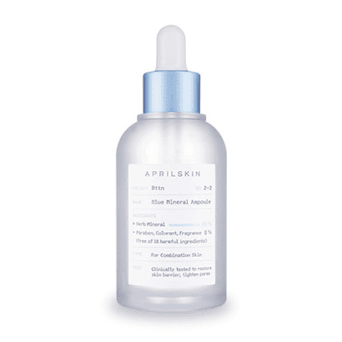 Blue Mineral Line Ampoule