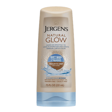Glow Wet Skin Moisturizer + Firming, Medium To Deep
