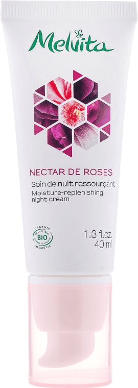 Organic Hydrating Night Cream - Face Ectar de Roses