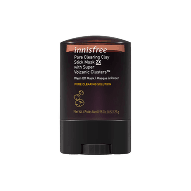 Pore Clearing Clay Stick Mask 2X With Super Volcanic Clusters Stick