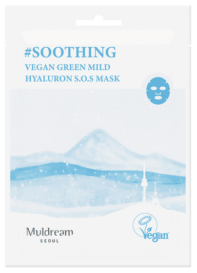 Vegan Green Mild Hyaluron SOS Mask
