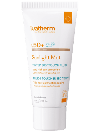Sunlight Mat Tinted Dry Touch Fluid SPF50+ Very High Sun Protection