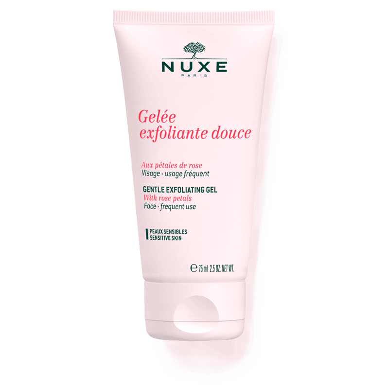 Facial Exfoliating Gel With Rose Petals