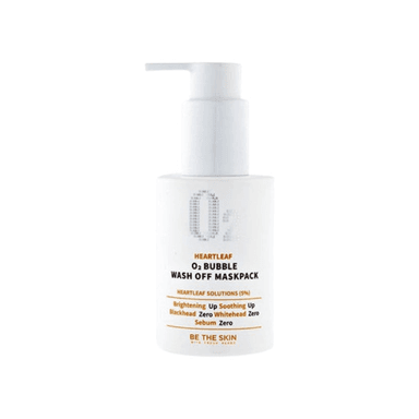 Heartleaf O2 Bubble Wash-Off Mask Pack